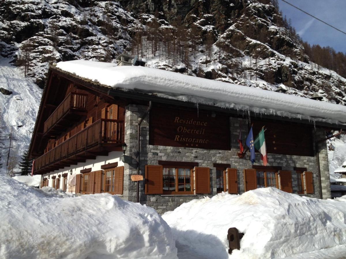 Residence Oberteil Gressoney-la-Trinité Exterior foto