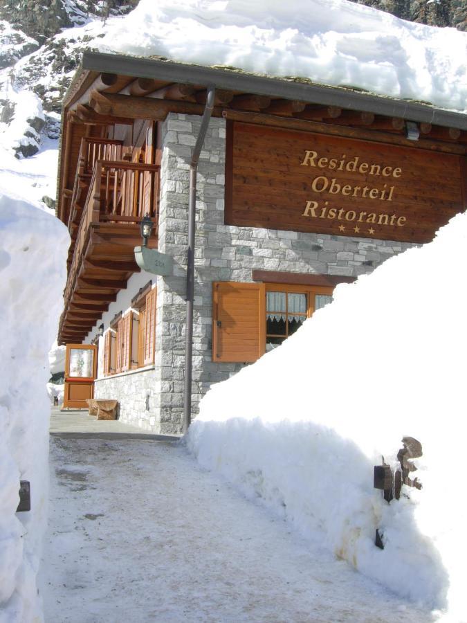 Residence Oberteil Gressoney-la-Trinité Exterior foto
