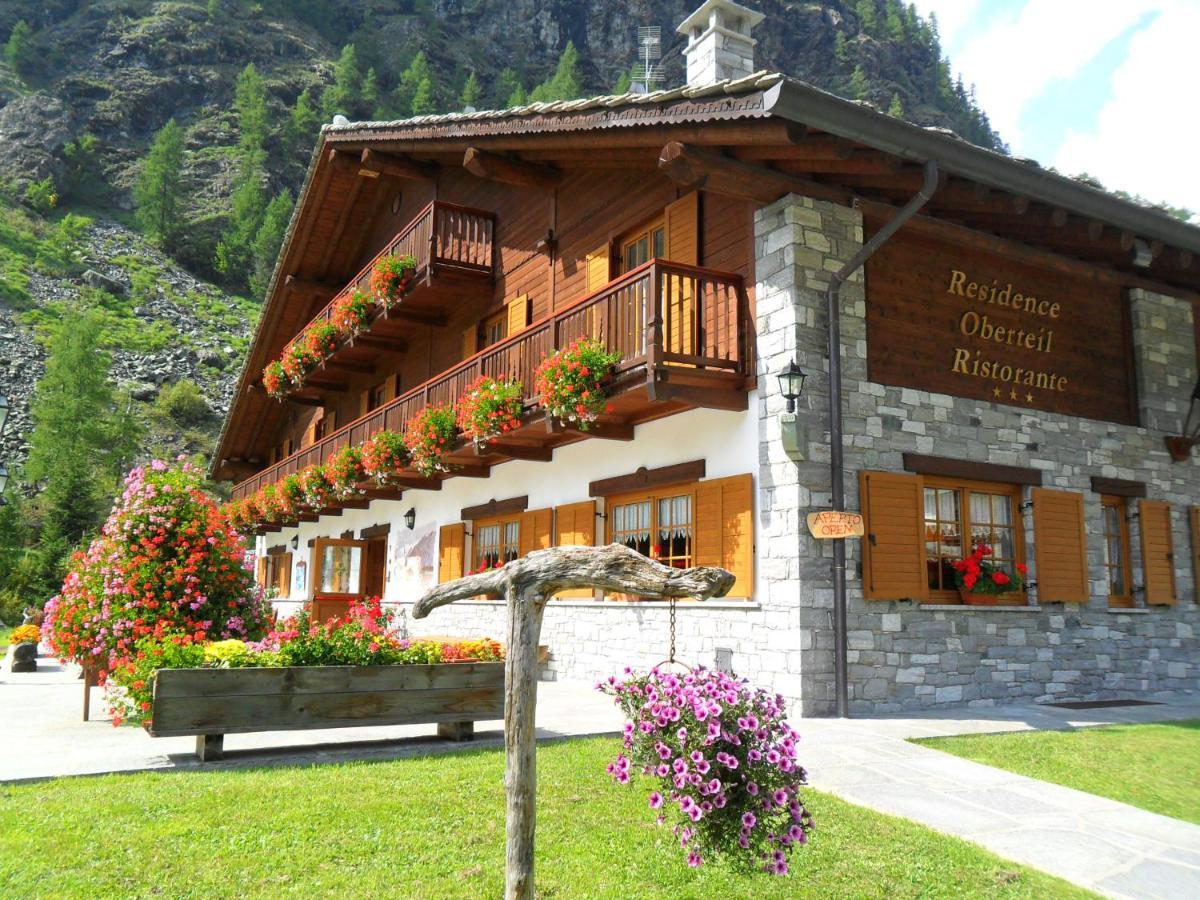 Residence Oberteil Gressoney-la-Trinité Exterior foto