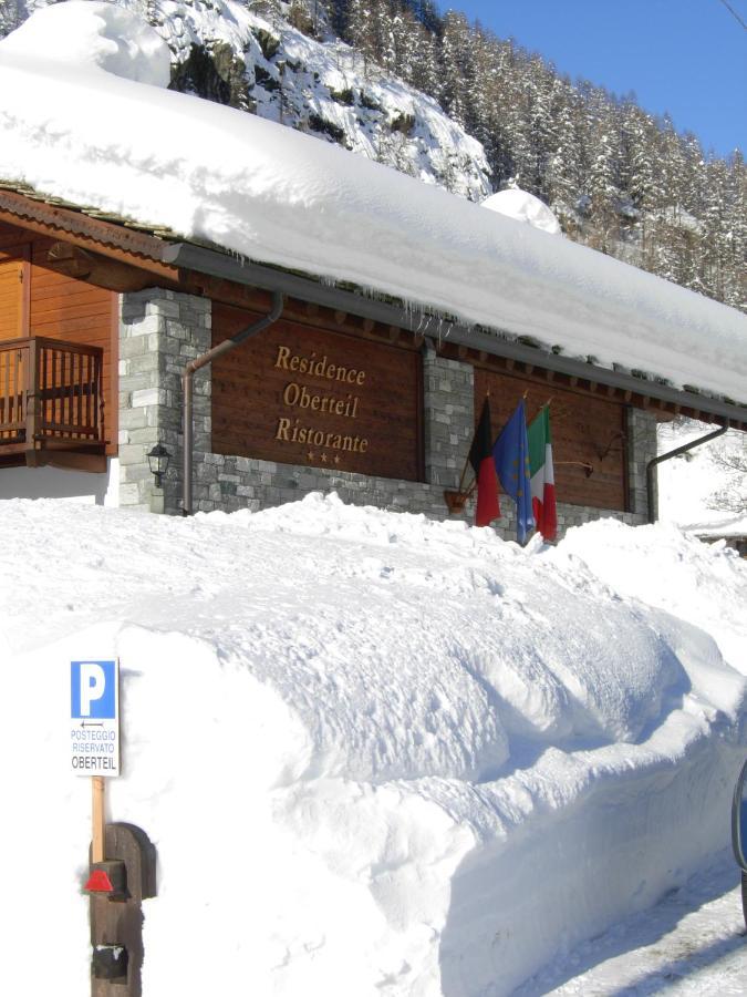 Residence Oberteil Gressoney-la-Trinité Exterior foto